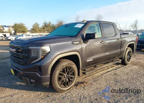 2023 GMC Sierra 1500 4Wd Short Box Elevation With 3Sb from USA, damaged, VIN 1GTUUCED2PZ124067